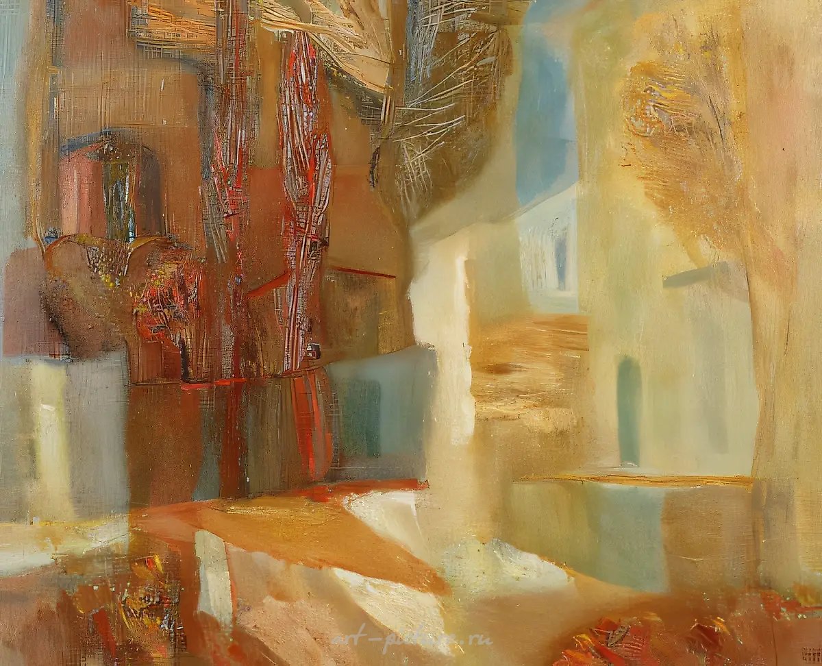 Ожидание, 1996,  холст, масло,  54 x 68,5
