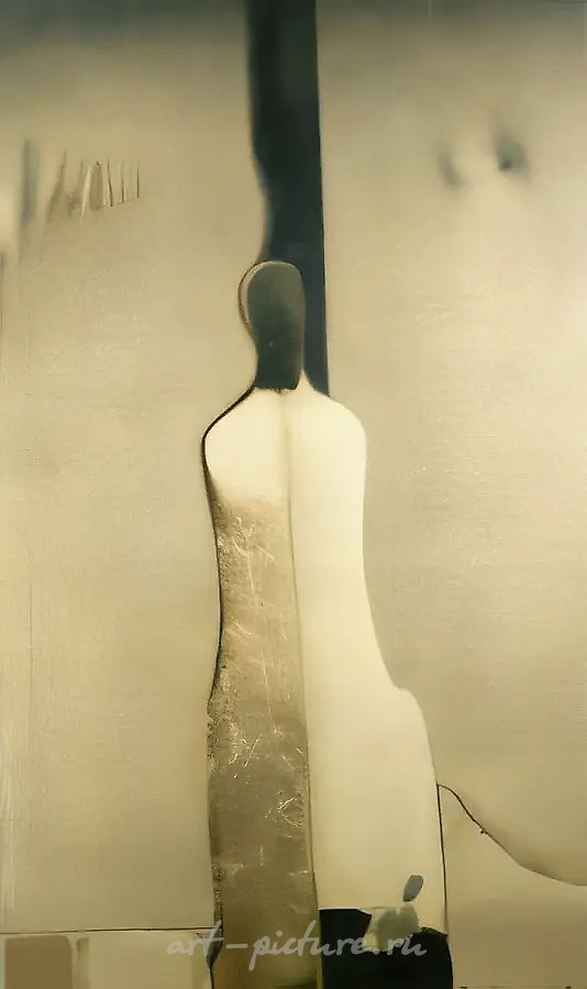 Исповедь, 1995, масло на холсте, 100x60