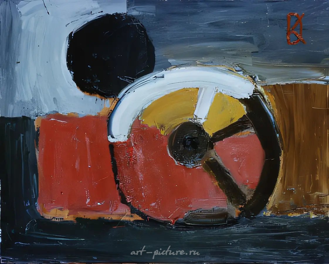 Черное солнце., 1995, холст, масло, 90х100