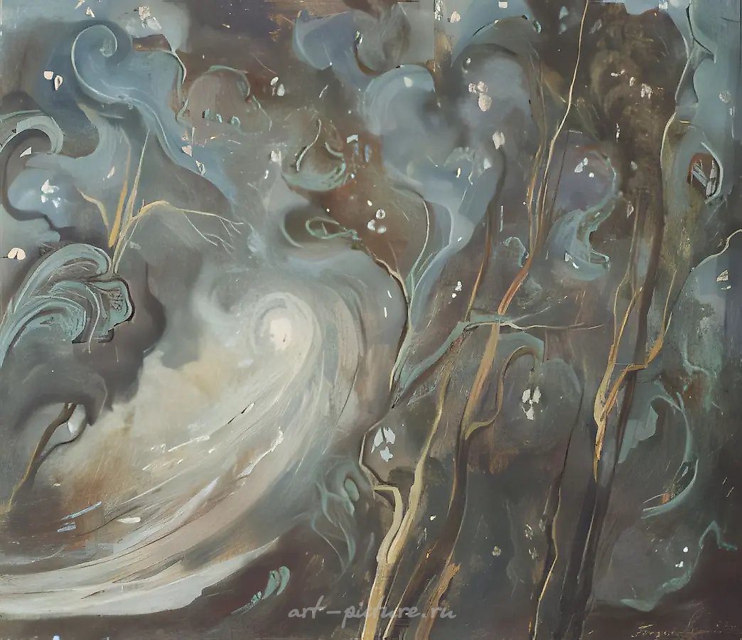 Полнолуние, 1994, холст, масло, 60x70