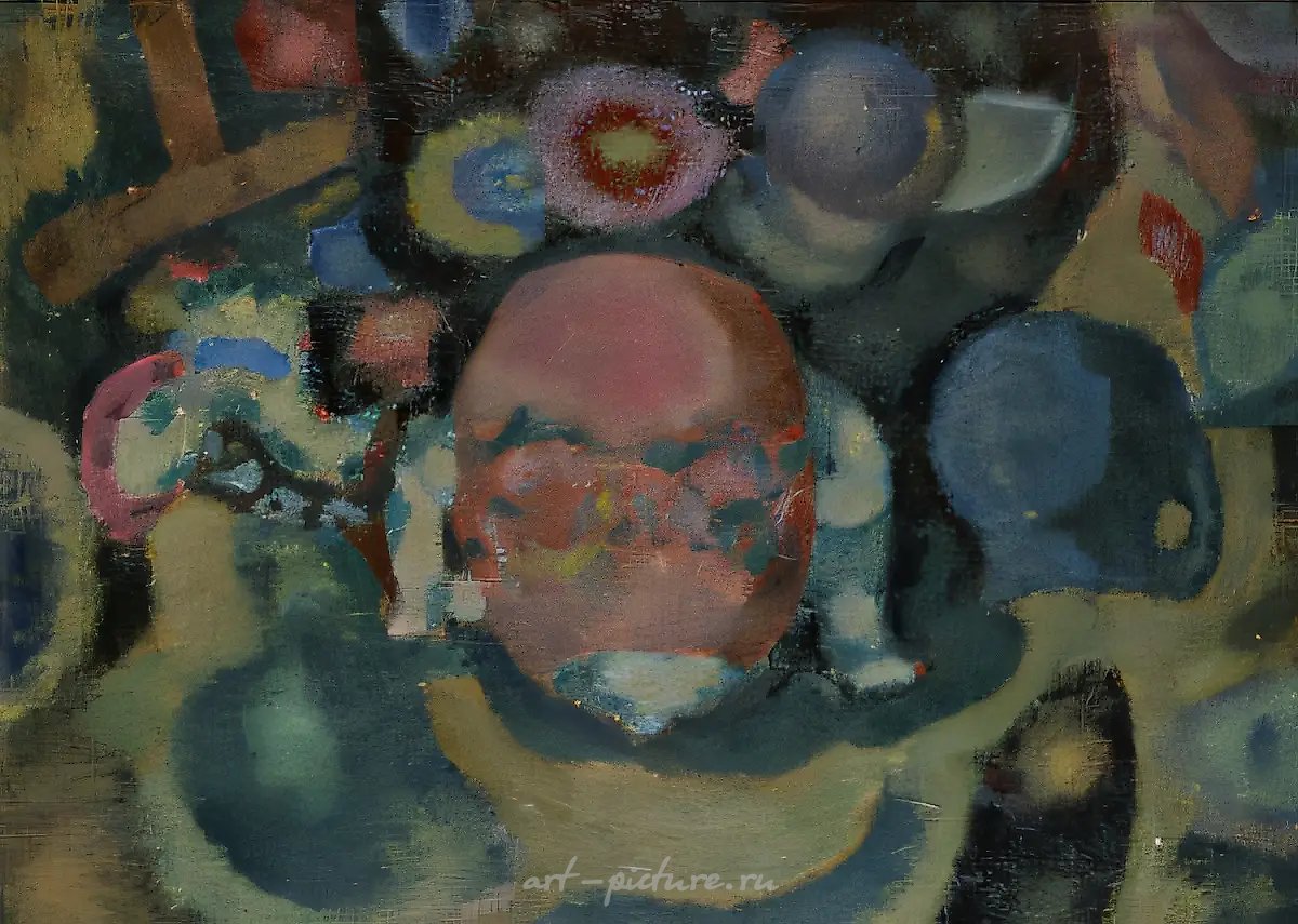 Натюрморт., 1990, холст, масло, 73 х 100