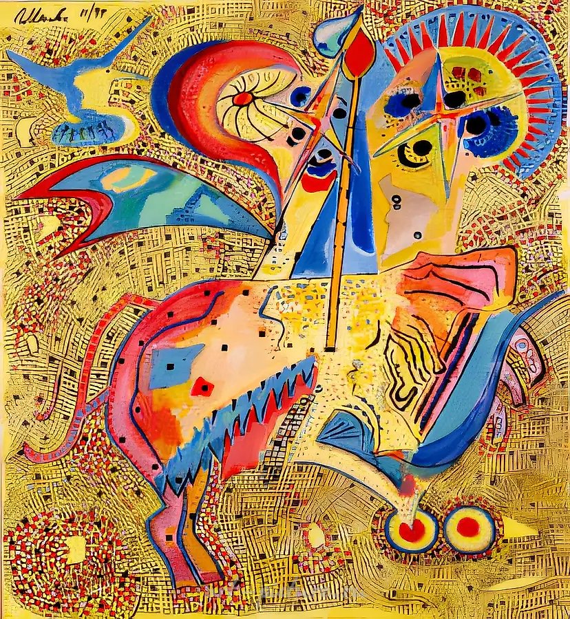 Воспоминания о Кипре, 1999, масло на холсте, 90x70. Собственность автора, $6200