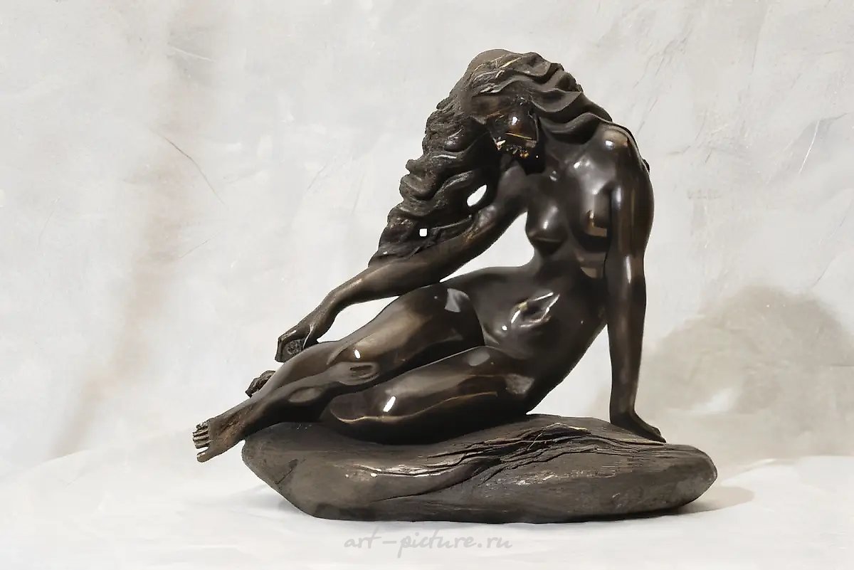 Искушение., 1998, бронза, 45х55х30