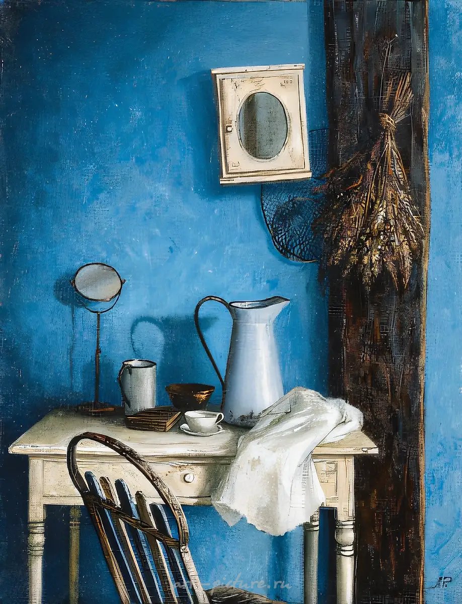Туалетный столик, 1998, холст, масло, 45х35