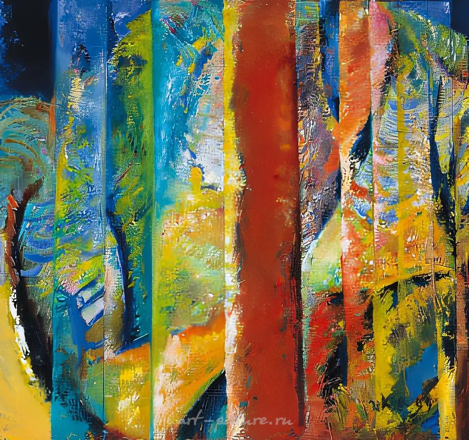 Возвращение в неизвестное, 1999, масло на холсте, 70x74,5