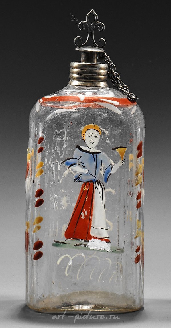 Schnapsflasche (German) - Schnaps bottle (English)