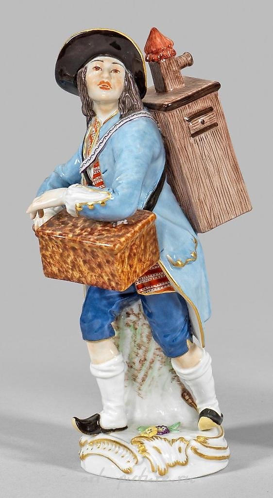 Man with Barrel Organ from the series "Cris de Paris"