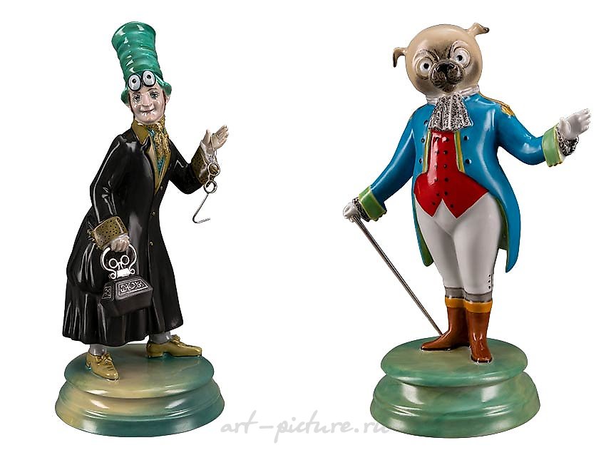 Pug Boo-Boo（身高18.5厘米），Coppelius，Shemyakin M.M.IFZ表格的作者