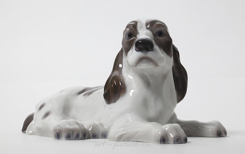 Спаниель. Дания, Lyngby Porcelæn