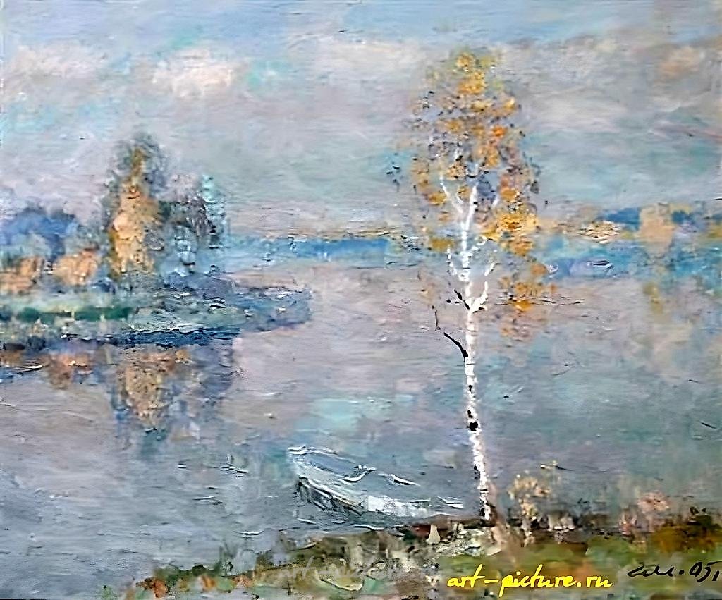 Утро. Холст, масло. 72 х 89 см