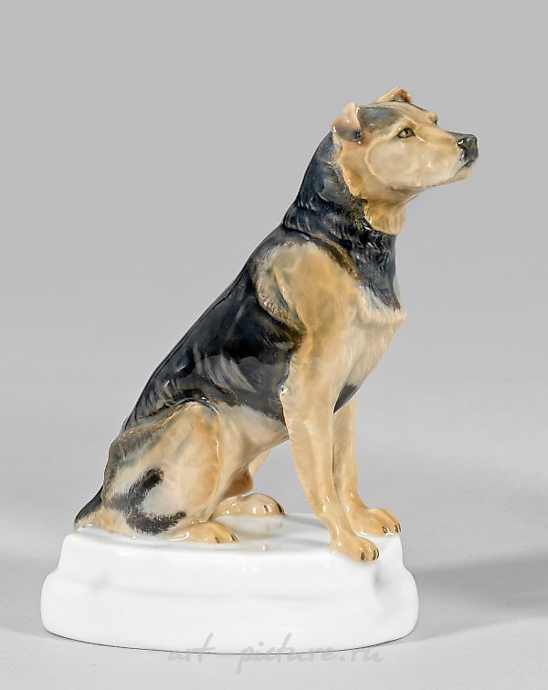 Art Nouveau Animal Figure "Terrier"