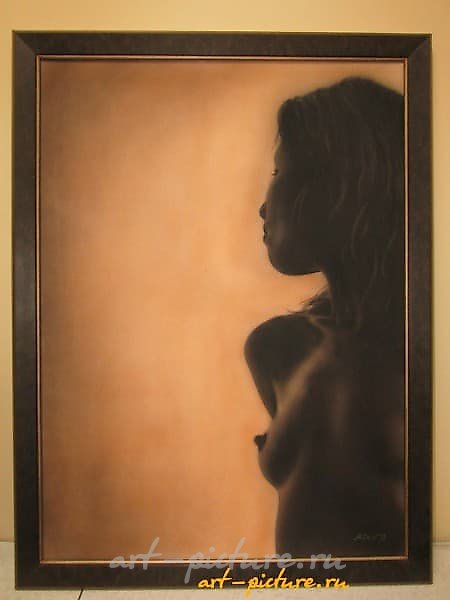 The translation of "Скромность и соблазн холст" is "Modesty and seduction canvas."