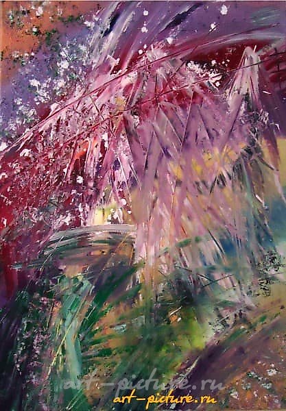 "Fantasy Canvas, Oil, Abstract Art"