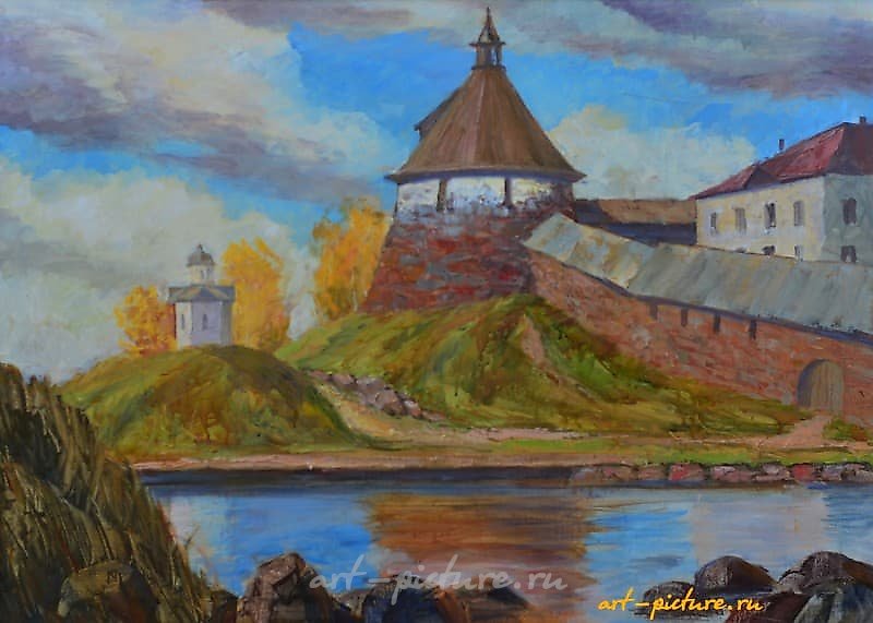 Соловки масло, холст 