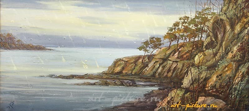Белая ночь масло, холст 