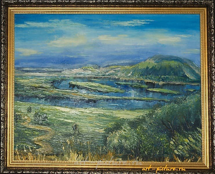 НА ПЛЕНЕРЕ холст, масло 