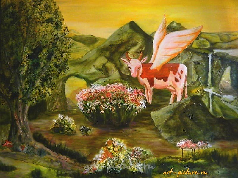 The translation of the text is: "Coolness of Gorges du Verdon, acrylic, oil, canvas."