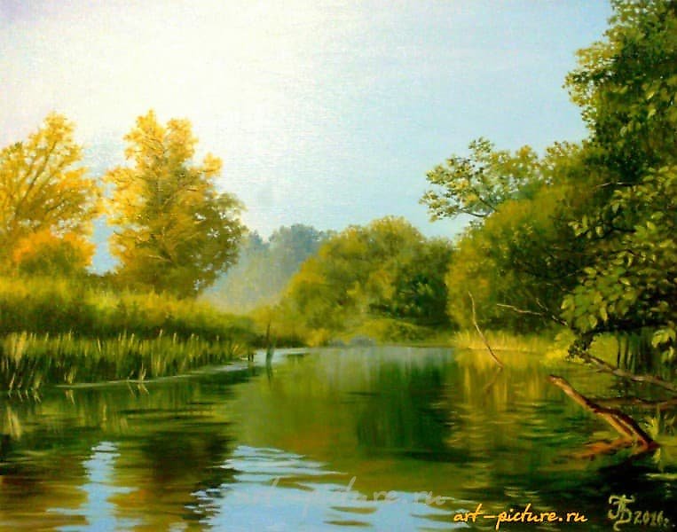 Утро Холст, масло 