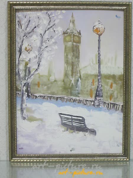 Лондон холст, масло 