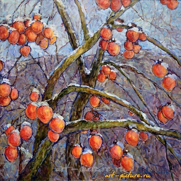 "New Year Harvest, canvas, oil"
