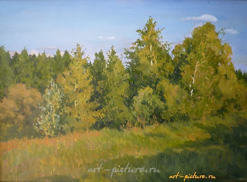 Лето холст,масло