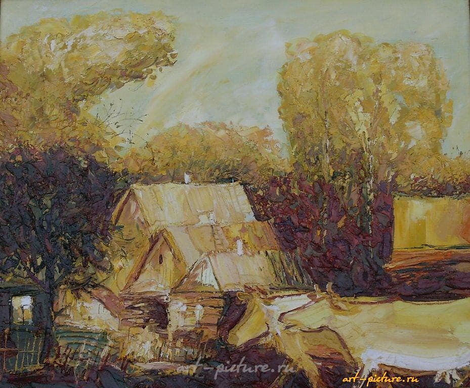 Болдино. Вечер. Холст, масло. 50 х 60 см.