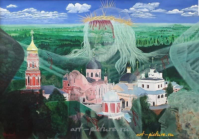 Рождение души масло, холст