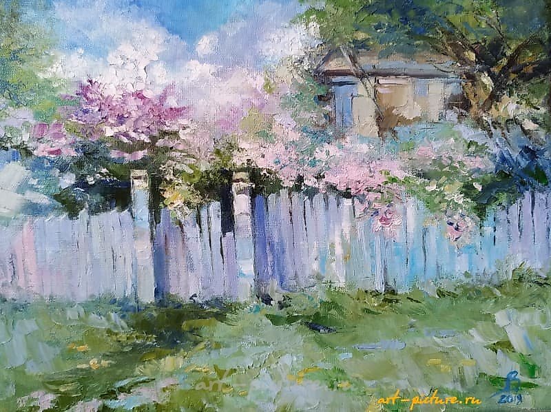 "May Oil, canvas"