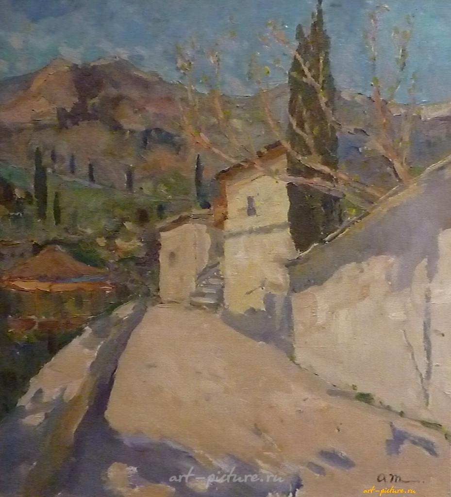 Чеховка. холст. масло. 50 х 55