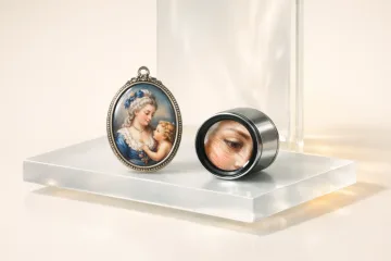 Эмалевая миниатюра
