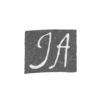 大师Adalauskas I.（Adalauskas I.）-Vilna-缩写“ JA” -1806
