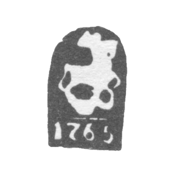 Городское клеймо Москвы 1765 г. "Георгий Победоносец"