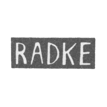 拉德克大师克莱莫 - 明斯克 - “RADKE” - 1892年