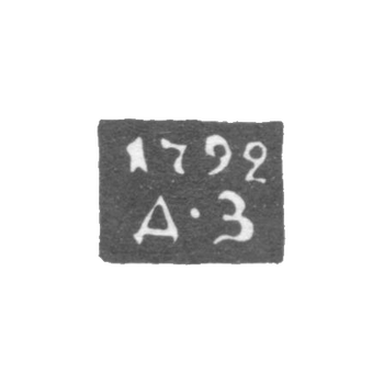 Claymo Probe Master of the Costrom - Dmitri Ivan launches - D-Z initials - 1787-1824.