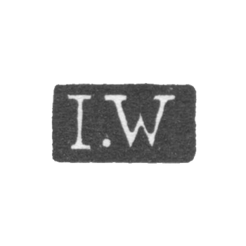 Claymo Master Varyus Johan - Leningrad - initials I.W.