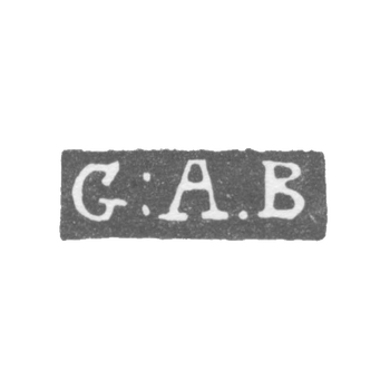克莱莫大师伯恩斯特伦·古斯塔夫·阿布拉姆 - 列宁格勒 - 首字母“G:A.B”