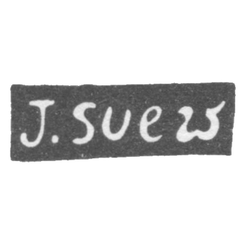 克莱莫大师祖耶夫伊凡马特维耶夫- 弗洛格达 - J.SUEW的首字母缩写- 1816年。