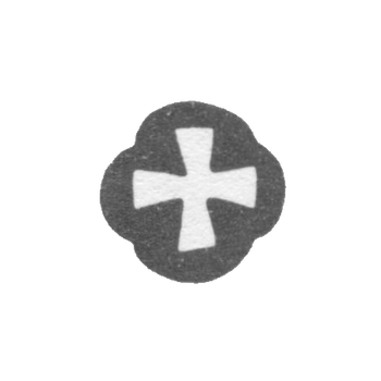 The city stamp of Tallinn, 1829-1842, "Cross"