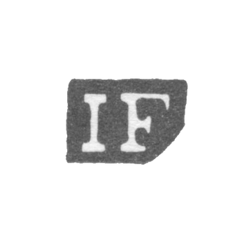 弗罗伯格大师克莱莫 约翰·奥古斯特·卡尔 - 列宁格勒 - “IF”的首字母