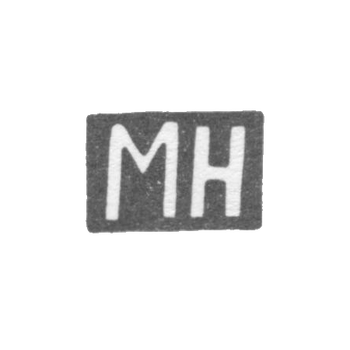 Claymo Master of Nikiforov Matway - Moscow - initials of M.O. - 1876-1885.