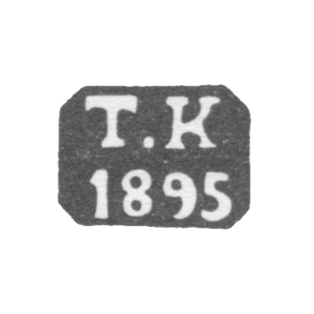 Unknown probe, T.K. initials, 1895-1897.