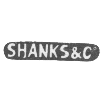 Claymo Master Shanks Gems-Stewart-Moskva-- initials of SHANKS Company - 1884-1908.