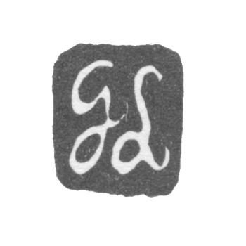 The stigma of the master Lindroosis Gustav - Leningrad - initials "GL"