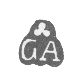 列宁格勒未知大师的克莱莫 - “GA” - 约1720年.