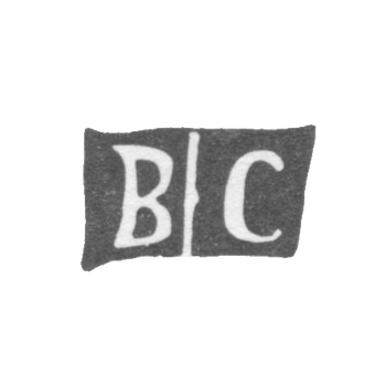 Клеймо мастера Сидоров Владимир Николаев - с. Сидоровское - инициалы "ВС" - 1898 г.