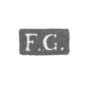 1834-1858 列宁格勒未知大师的克莱莫 - “F.G.” - 1834-1858 年.