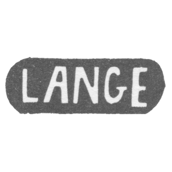 郎格大师的印记 - 塔林 - 缩写为"LANGE" - 1936 年。