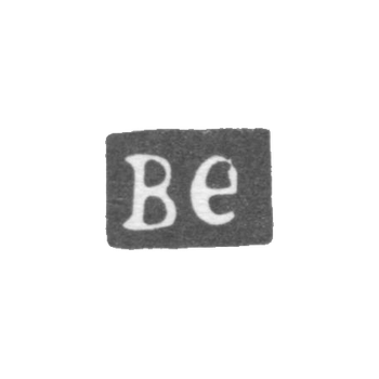 Claymo of an unknown master of Moscow - initials of VE - 1846.
