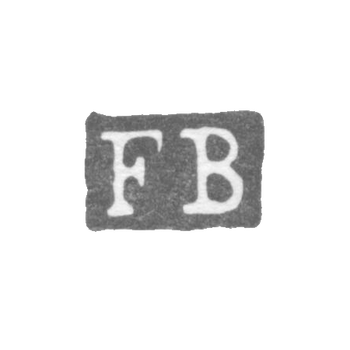 Claymo Master Bierc Frederick - Leningrad - initials FB