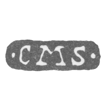 Клеймо мастера Штеле Карл Магнус - Ленинград - инициалы "CMS" - 1830-1849